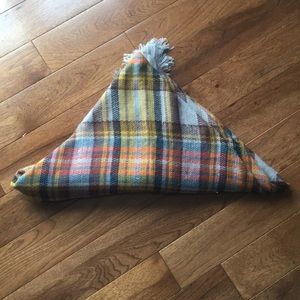 Adorable fall blanket scarf!